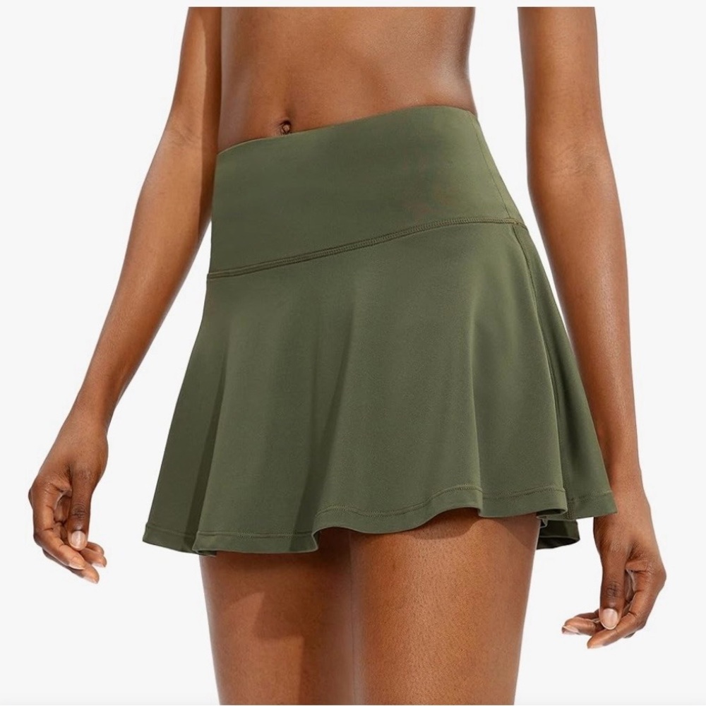 EUC Women's High Wasted Athletic Skirt Tennis Hiking Golf Casual SZ Small Skort